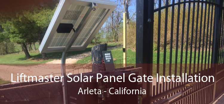 Liftmaster Solar Panel Gate Installation Arleta - California