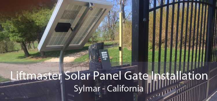 Liftmaster Solar Panel Gate Installation Sylmar - California