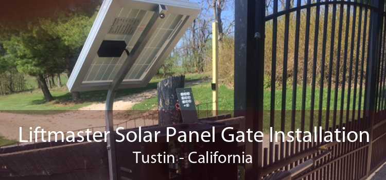 Liftmaster Solar Panel Gate Installation Tustin - California