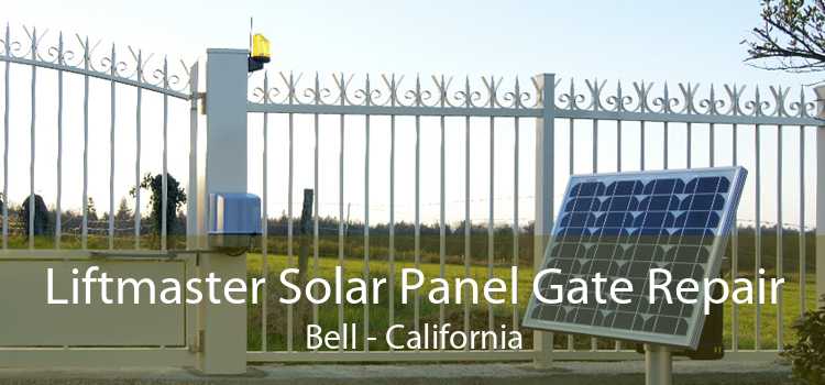 Liftmaster Solar Panel Gate Repair Bell - California