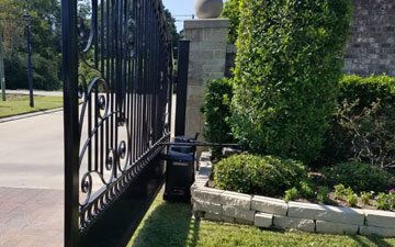 Liftmaster Gate Installation in Walnut