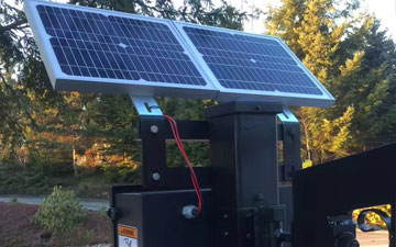 Walnut Liftmaster Solar Panel Gate Repair
